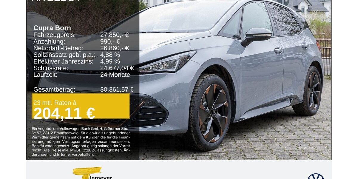 Cupra Born 20.210 km 26.330 &euro; Bochum 44892