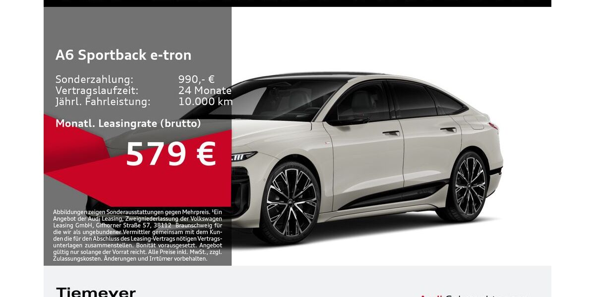 Audi A6 e-tron 13.505 km 68.650 &euro; Gelsenkirchen 45894