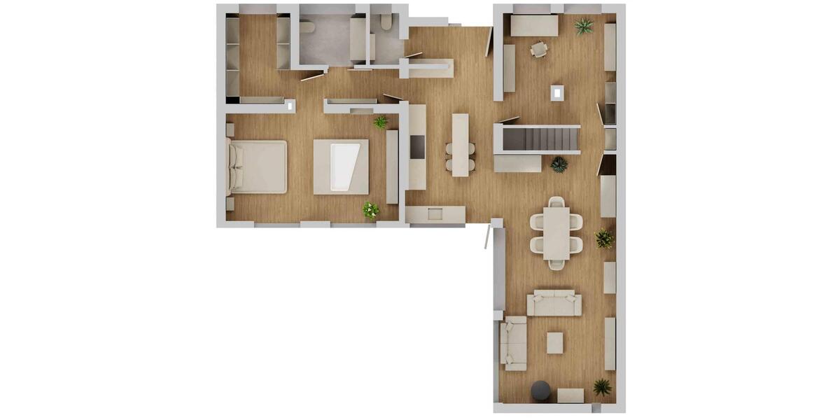 Bungalow Voerde (Niederrhein) - 4 Zimmer, 140 m&sup2;, 500.000&euro; | Angebot:27081090