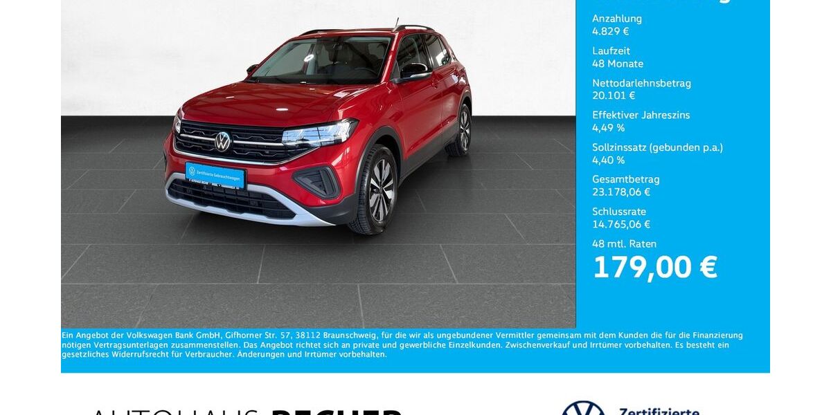 VW T-Cross 6.645 km 24.930 &euro; Wesel 46485
