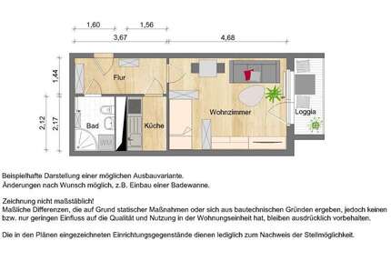 Wohnung zum Mieten in Zwickau 204,60 € 31 m²