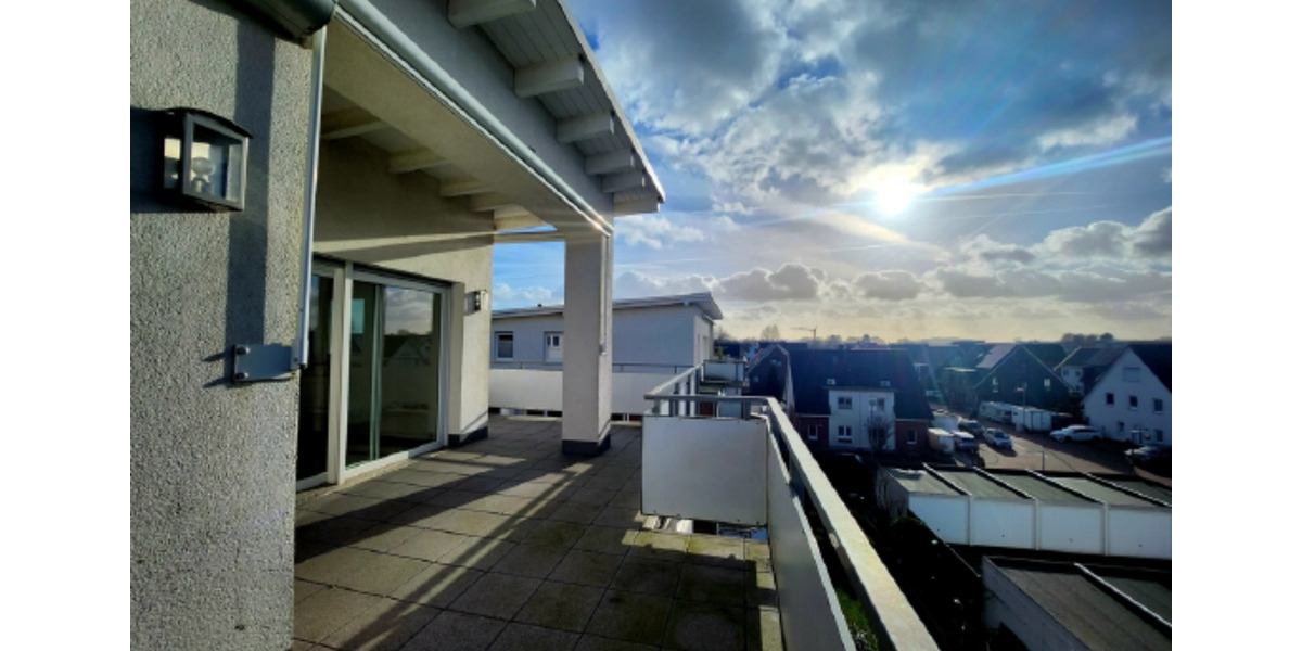 Wohnen mit Flair! Licht und Leben bietet diese Penthouse Wohnung 4.5 zimmer