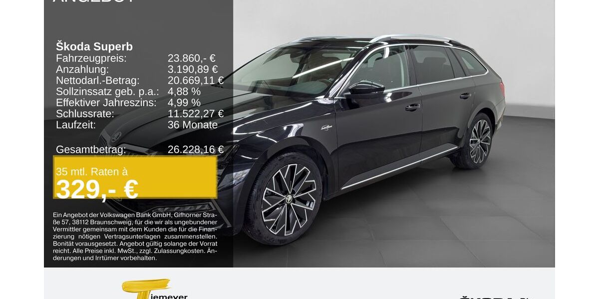 Skoda Superb 93.583 km 22.930 &euro; Bochum 44809