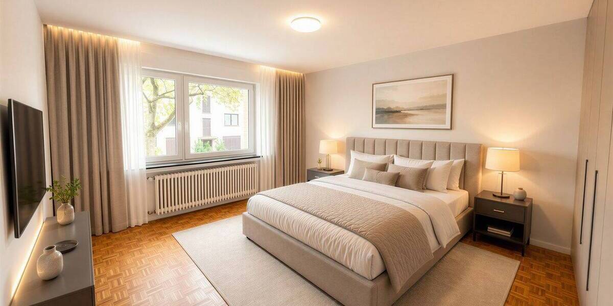 Etagenwohnung Bochum Wiemelhausen - 3 Zimmer, 92 m&sup2;, 433.500&euro; | Angebot:26796185