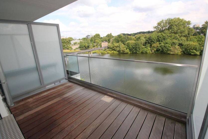 Mülheim-Broich, elegante NeubauWohnung mit gehobener Ausstattung und großer Terrasse mit Blick auf die Ruhr