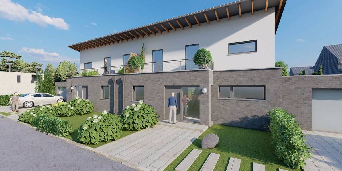 Neubau-Doppelhaushälfte mit Garage - Wohnen in bester Lage von Rheinberg-Vierbaum! 5 zimmer