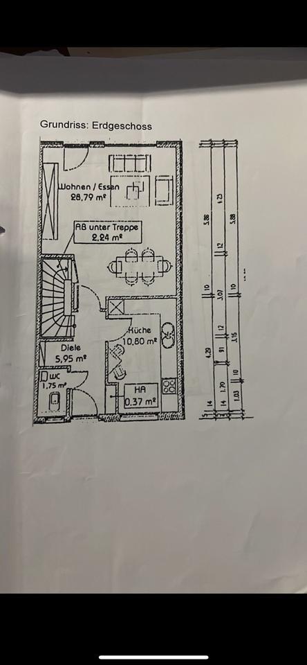 Rheienendhaus In Duisburg Alt-Homberg Bj-2004 zimmer