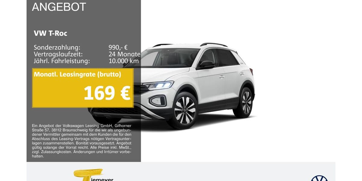 VW T-Roc 23.277 km 22.190 &euro; Oberhausen 46047