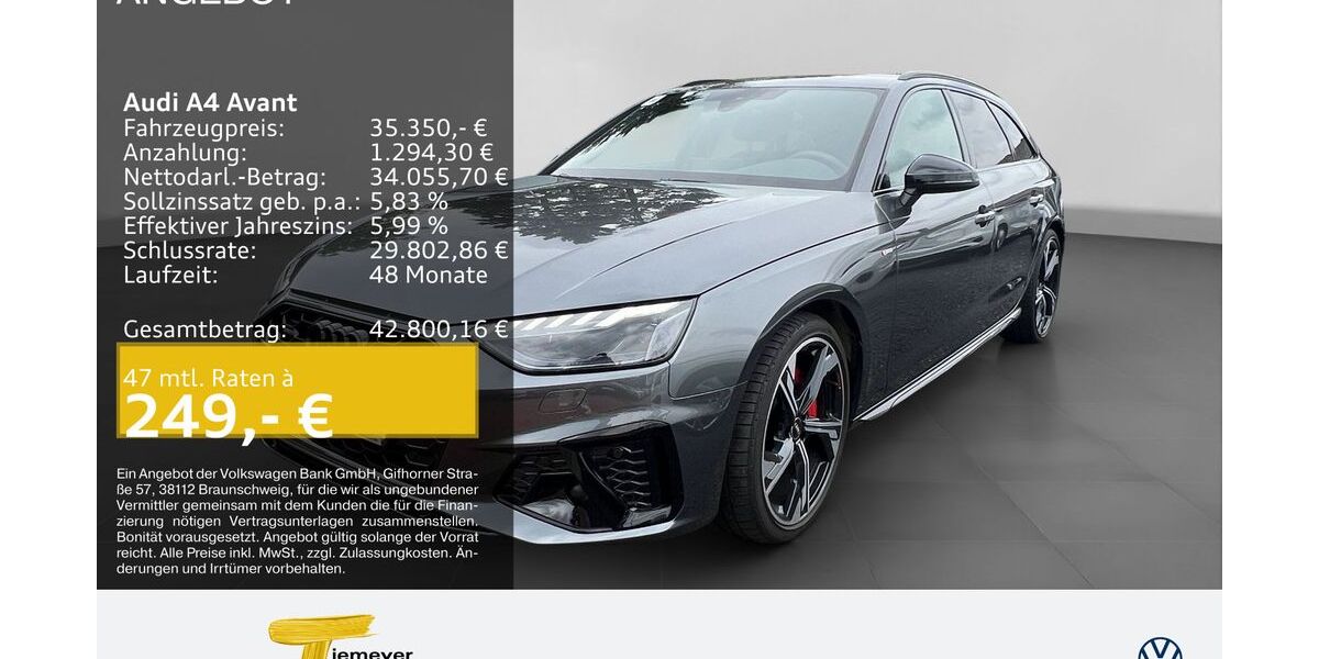 Audi A4 25.715 km 35.350 &euro; Recklinghausen 45663