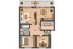 Etagenwohnung Bottrop Ebel - 3.5 Zimmer, 88 m&sup2;, 790&euro; | Angebot:27617472