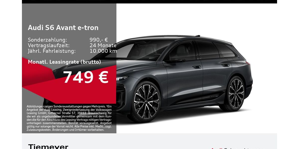 Audi S6 e-tron 10.492 km 83.390 &euro; Bochum 44809