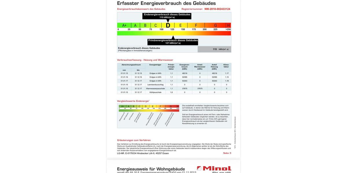 Erdgeschoßwohnung Essen Stadtbezirk VIII - 375 Zimmer, 79 m&sup2;, 139.000&euro; | Angebot:25614573