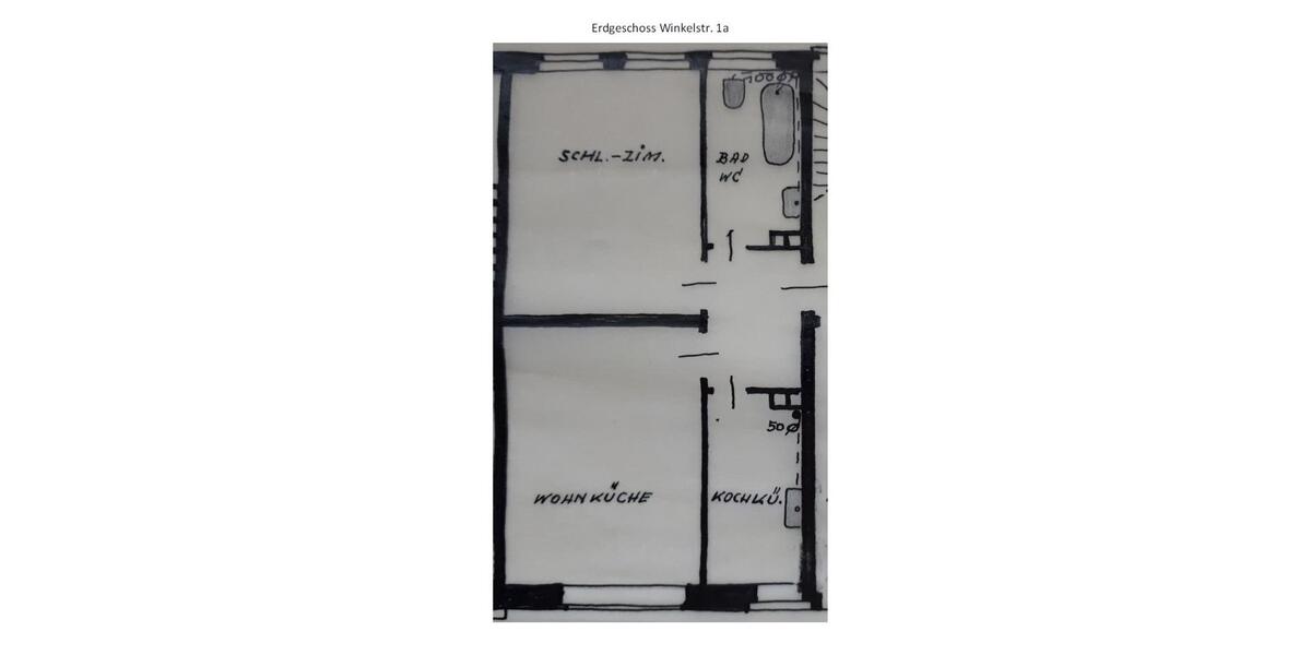 Erdgeschoßwohnung Witten - 2 Zimmer, 60 m&sup2;, 410&euro; | Angebot:26262913