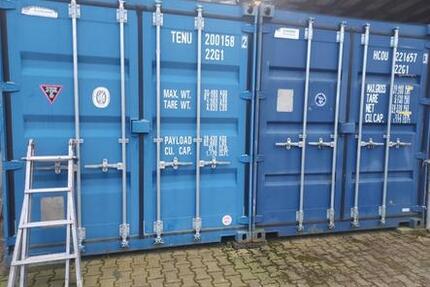 Übersee Container Lager Raum zimmer