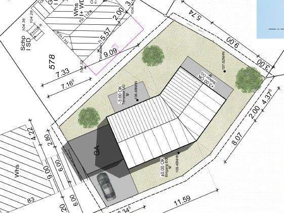 Baugrundstück im Dorf Rauxel für die Bebauung mit einem Zweifamilienhaus zimmer