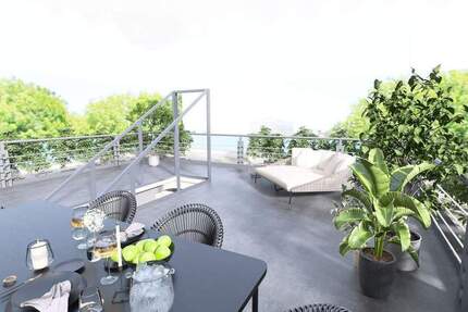 Exklusives Penthouse mit privatem Dachgarten und Panoramablick in Essen-Bredeney 3 zimmer