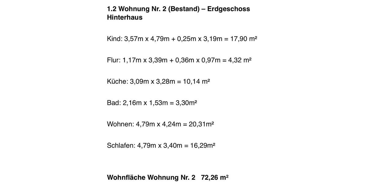 Erdgeschoßwohnung Duisburg Hamborn - 3.5 Zimmer, 72 m&sup2;, 520&euro; | Angebot:26358139