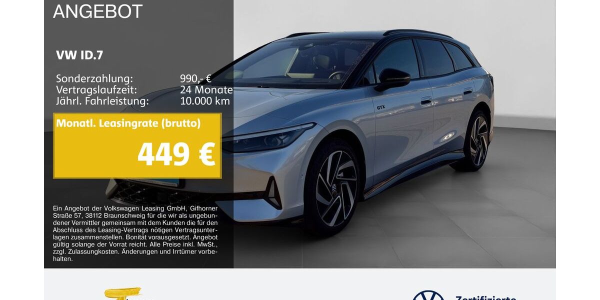 VW ID.7 12.118 km 50.490 &euro; Dorsten 46282