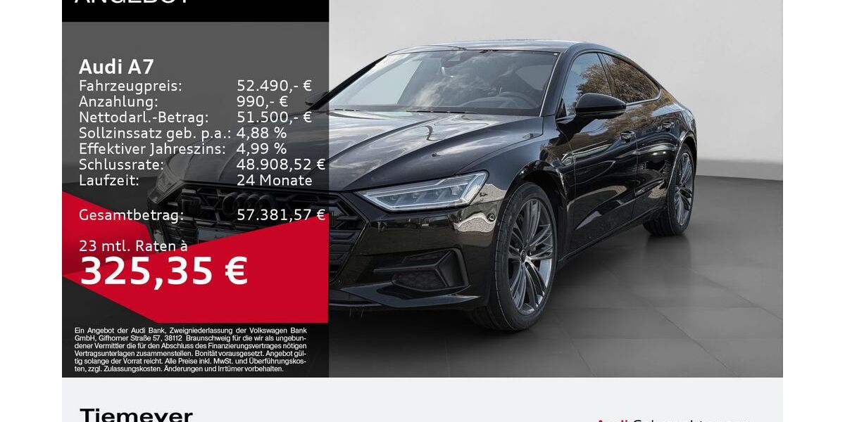 Audi A7 26.926 km 52.490 &euro; Dorsten 46284
