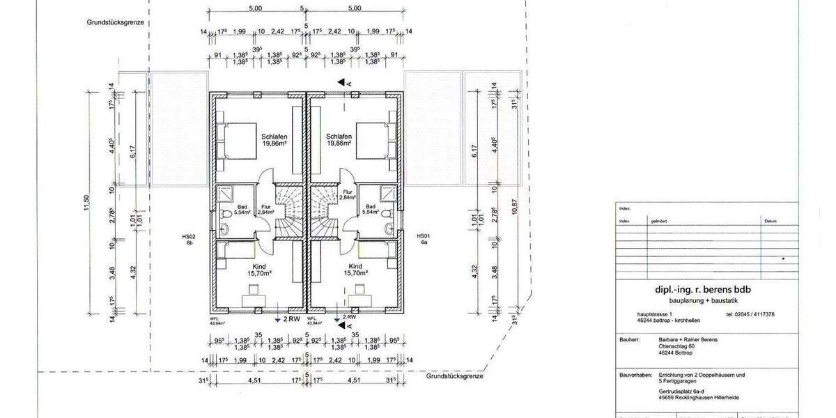 Doppelhaushälfte Recklinghausen Hillerheide - 4 Zimmer, 117 m&sup2;, 396.000&euro; | Angebot:25563348