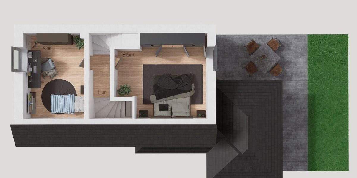 Ein märchenhaftes zu Hause aus vergangener Zeit - Doppelhaushälfte mit Charme 3 zimmer