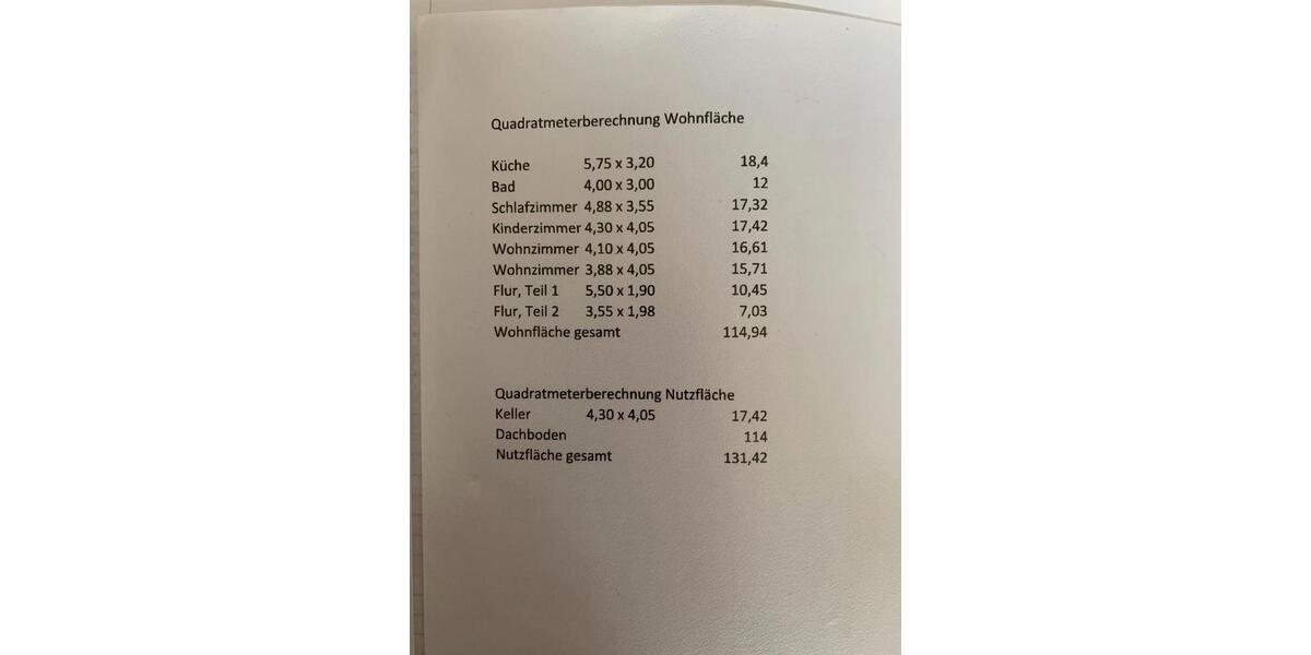 Etagenwohnung Herne Sodingen - 4.5 Zimmer, 115 m&sup2;, 229.000&euro; | Angebot:26322385