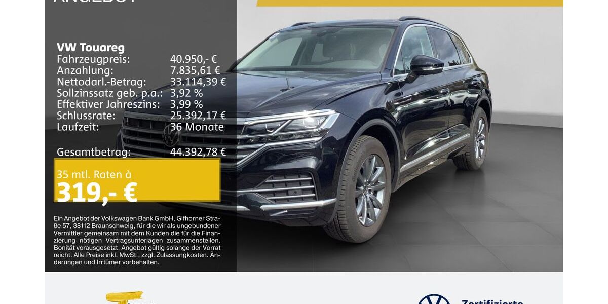 VW Touareg 100.046 km 38.850 &euro; Oberhausen 46047