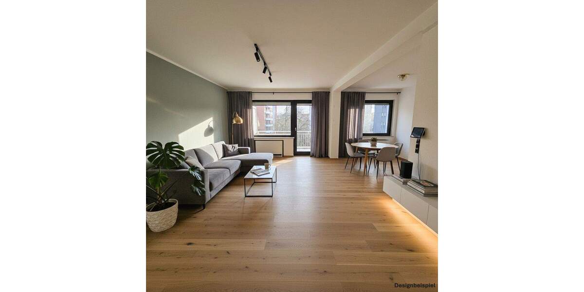 **VIEL PLATZ & POTENZIAL: 95 M² WOHNUNG MIT KAMINOFEN - SAARNER DORF FUSSLÄUFIG (ohne Provision!)** 3 zimmer