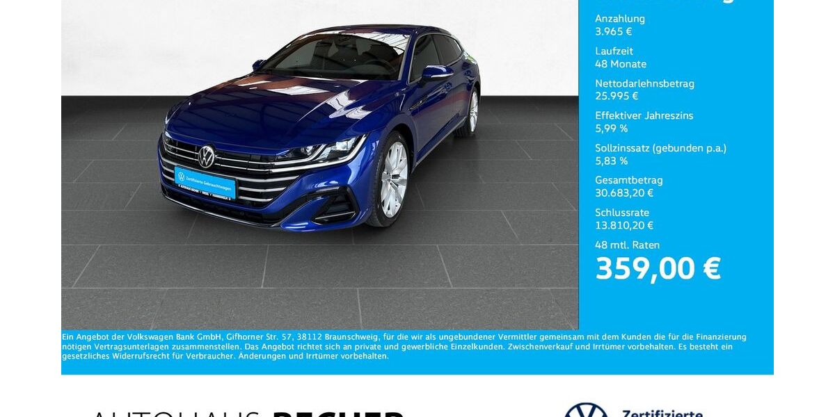 VW Arteon 52.981 km 29.960 &euro; Wesel 46485