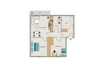 Etagenwohnung Bottrop Batenbrock - 3.5 Zimmer, 60 m&sup2;, 497&euro; | Angebot:26634617