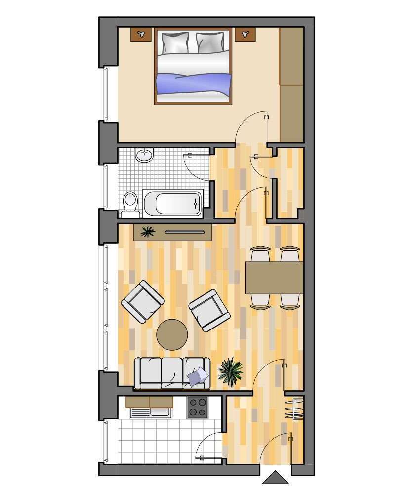 Wohnung zum Mieten in Dorsten 439 € 49.99 m²