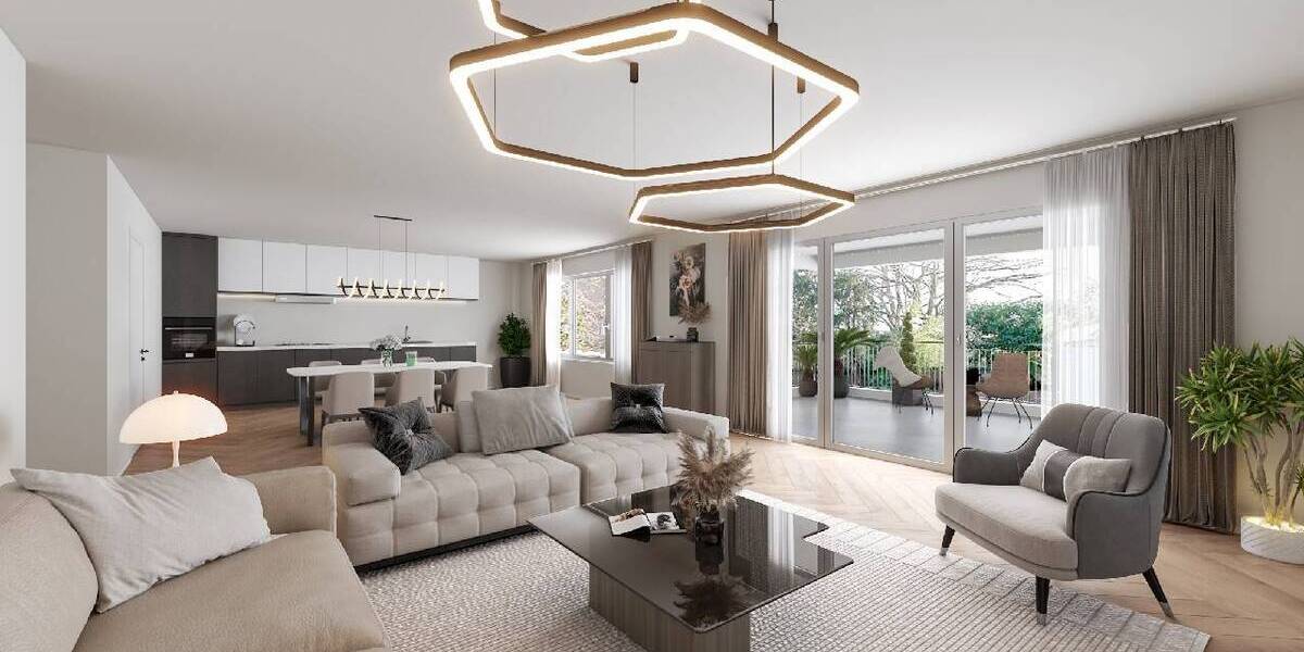 Terrassenwohnung Ratingen Hösel - 3 Zimmer, 123 m&sup2;, 704.000&euro; | Angebot:25769071