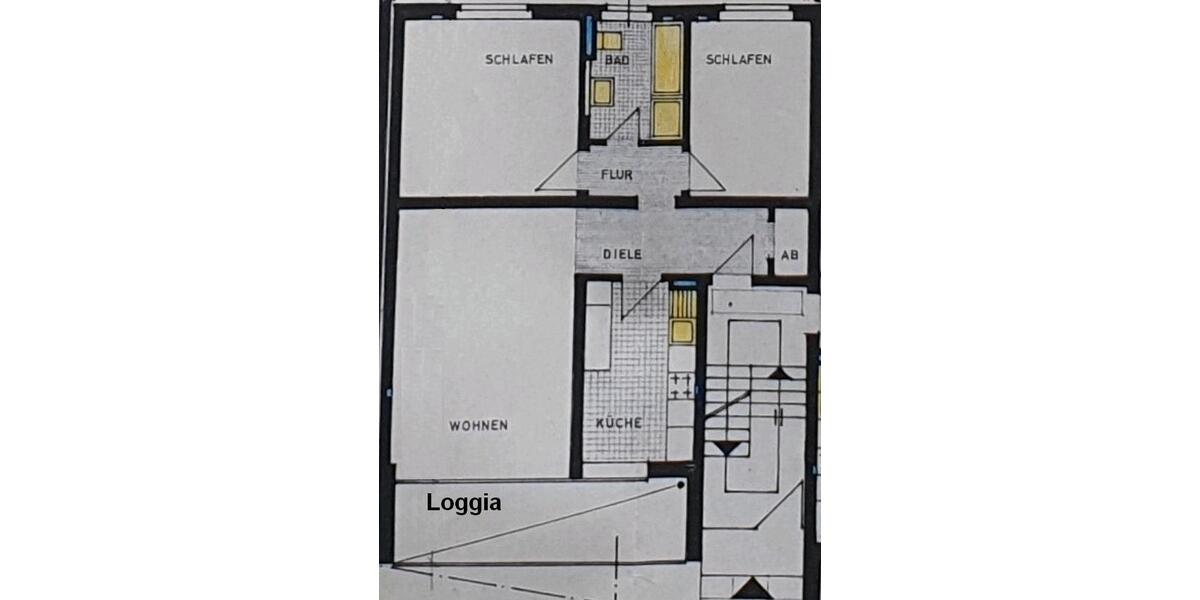 Erdgeschoßwohnung Recklinghausen Berghausen - 3.5 Zimmer, 84 m&sup2;, 990&euro; | Angebot:26409034