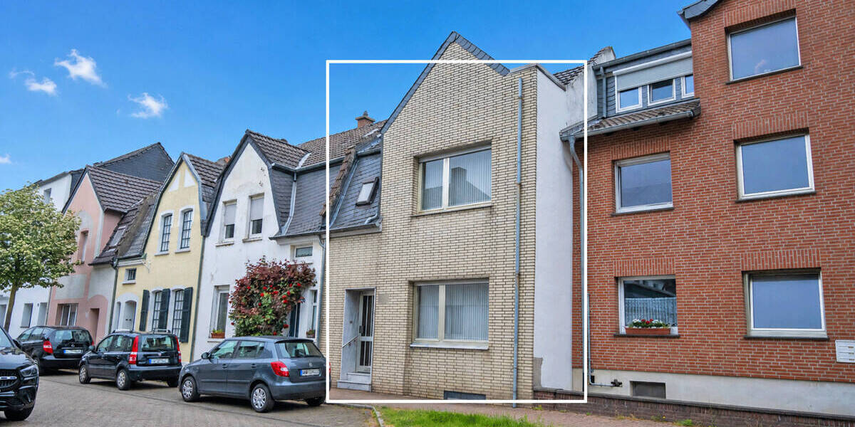 Reihenmittelhaus Moers Hülsdonk - 5 Zimmer, 126 m&sup2;, 250.000&euro; | Angebot:26733179
