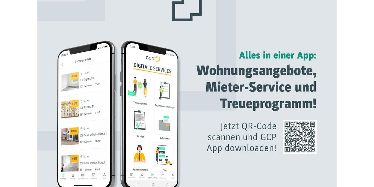 Erdgeschoßwohnung Gladbeck Alt-Rentfort - 3 Zimmer, 59 m&sup2;, 506&euro; | Angebot:26262463