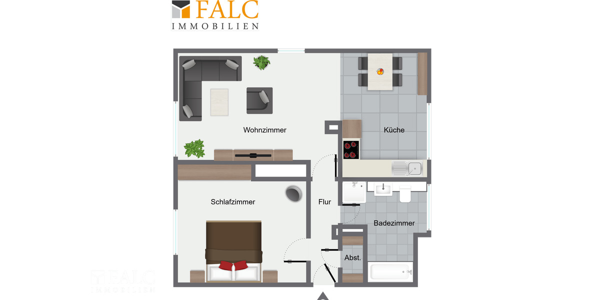Moderne Mietwohnung im Herzen von Bochum: Urbanes Wohnen mit Wohlfühlfaktor! 2.5 zimmer