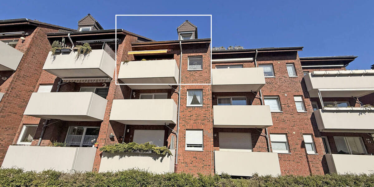 Etagenwohnung Dinslaken Averbruch - 2 Zimmer, 65 m&sup2;, 199.000&euro; | Angebot:26658268
