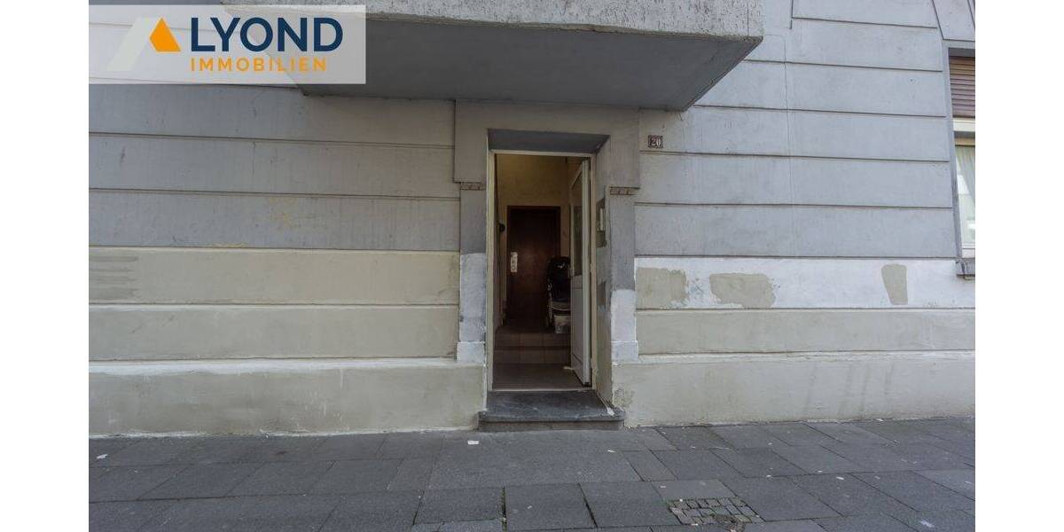 Etagenwohnung Duisburg / Hochfeld Hochfeld - 2 Zimmer, 47 m&sup2;, 69.000&euro; | Angebot:23949474