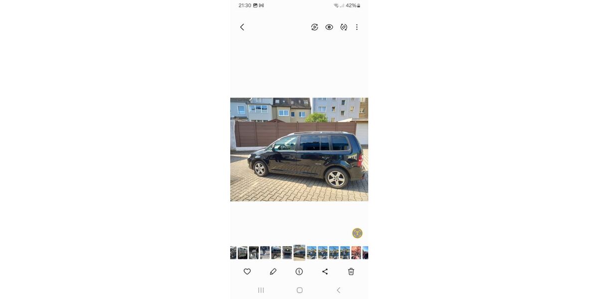 VW Touran 171.000 km 6.350 &euro; Witten 58452