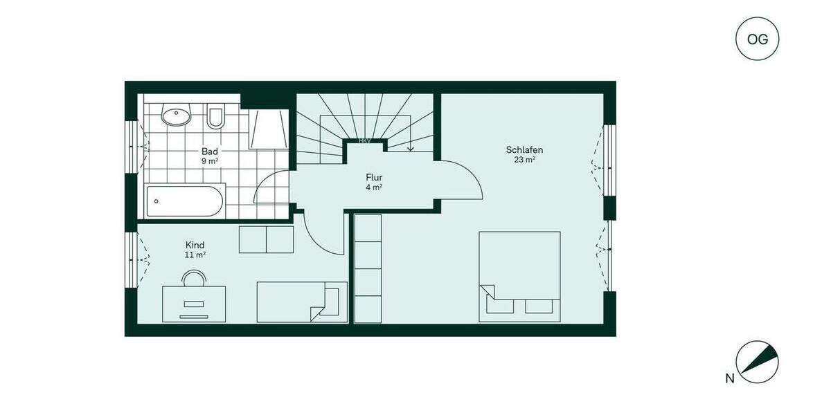 Dachterrasse und Komfort erleben 4 zimmer