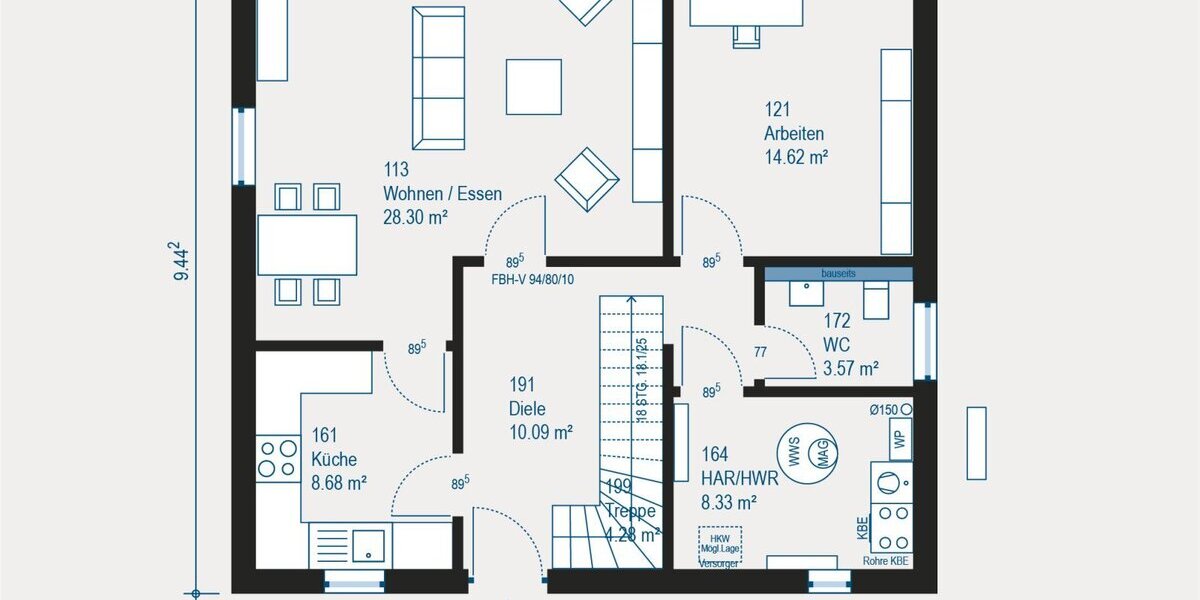Ihr Traum-Einfamilienhaus in Recklinghausen - Individuell geplant - Einfamilienhaus Recklinghausen | Angebot:27350903
