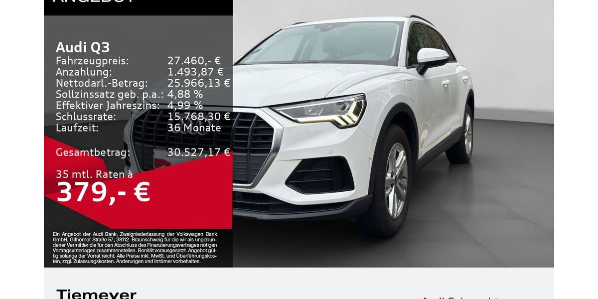 Audi Q3 38.064 km 27.460 &euro; Oberhausen 46047