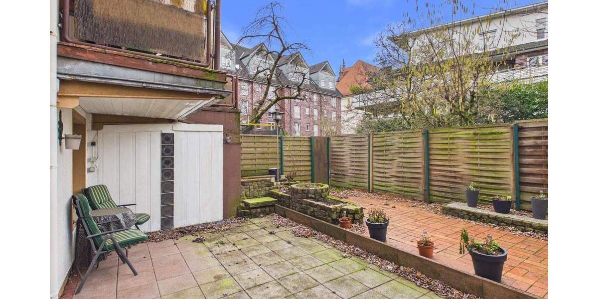 Terrassenwohnung Bottrop Stadtmitte - 3 Zimmer, 84 m&sup2;, 114.900&euro; | Angebot:25686931