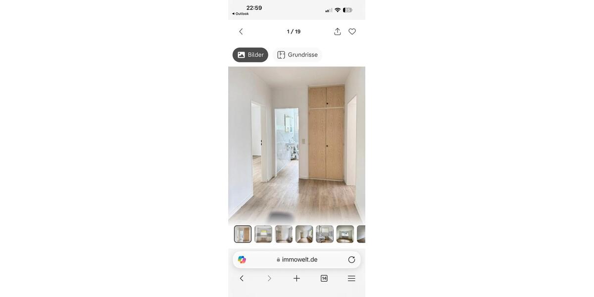 Etagenwohnung Marl Alt-Marl - 3 Zimmer, 69 m&sup2;, 515&euro; | Angebot:27538205