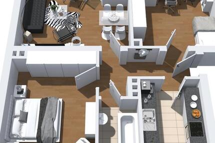 3-Zimmer-Wohnung in Herne Horsthausen mit Balkon im EG bezugsfertig 3 zimmer