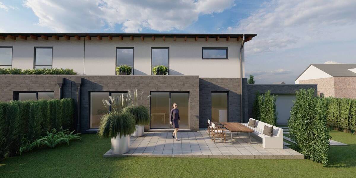 Neubau-Doppelhaushälfte mit Garage - Wohnen in bester Lage von Rheinberg-Vierbaum! 5 zimmer