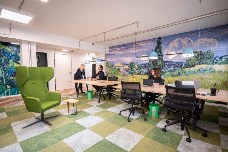 Flexibler Arbeitsplatz, Einzel- und Teambüros und Firmensitz im RüKarree - All-in-Miete