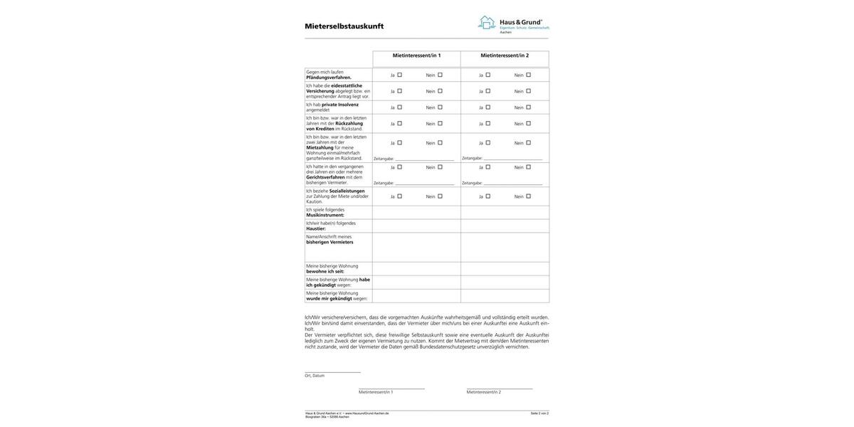 Etagenwohnung Duisburg Rheinhausen - 2 Zimmer, 50 m&sup2;, 375&euro; | Angebot:26163205