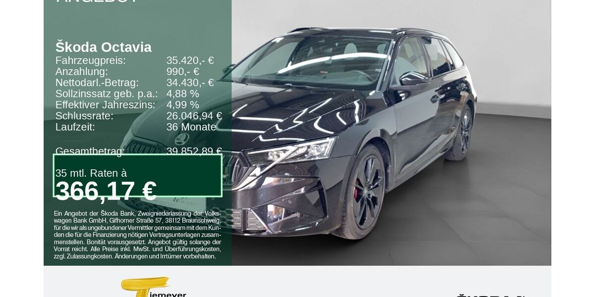 Skoda Octavia 24.812 km 35.420 &euro; Bochum 44809