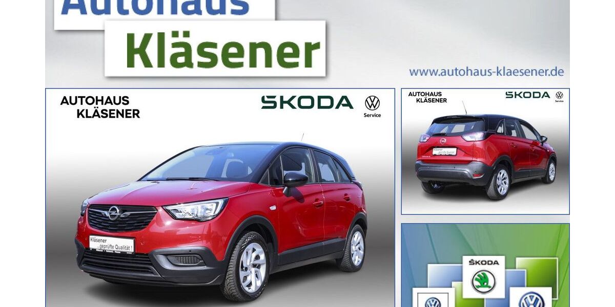 Opel Crossland (X) 17.341 km 12.970 &euro; Gelsenkirchen 45892